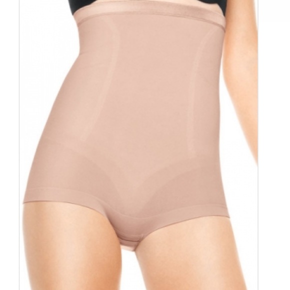 Spanx Nude Slimmer & Shine High-Waisted Body Tunic XL Preowned undergarment - Picture 1 of 9